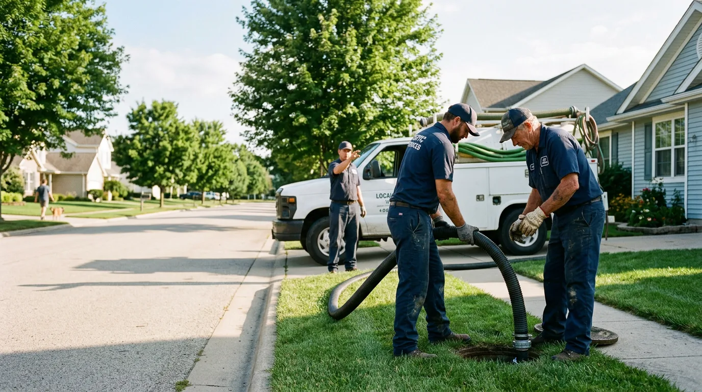 Septic Tank Pumping in Rhodes, MI near me